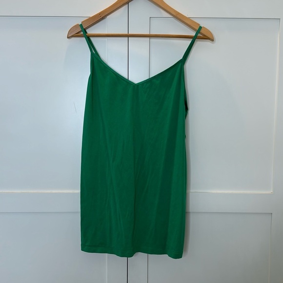 Green XL Long tank top - Picture 1 of 5